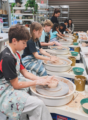 School Holiday Kids Pottery Workshops